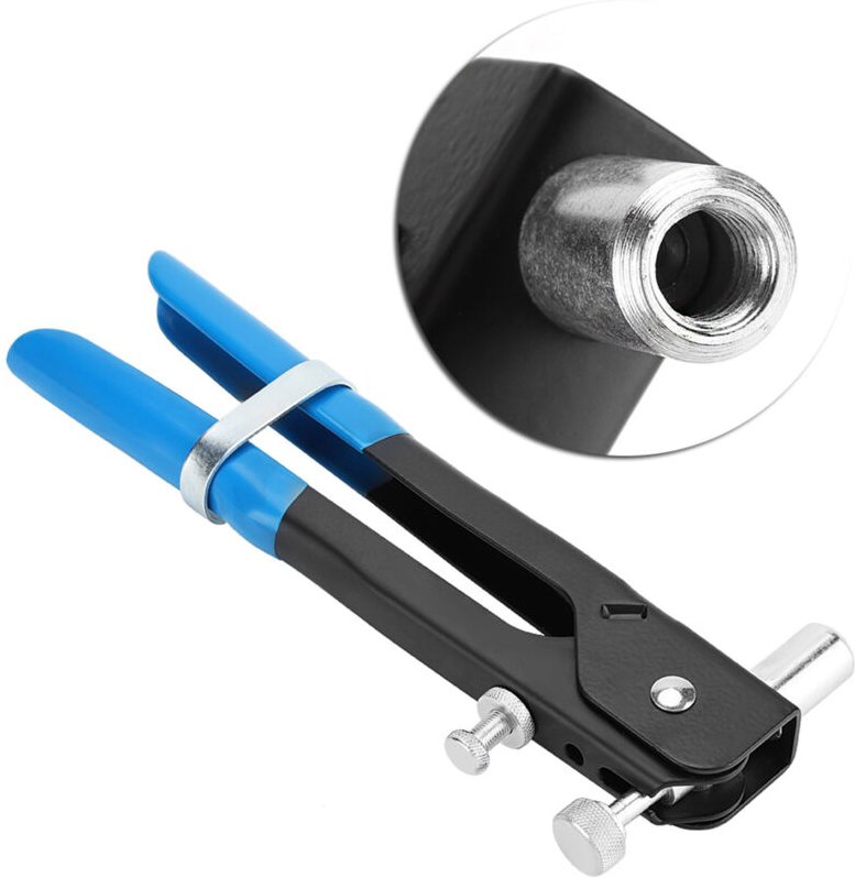 Decdeal 86-teiliges M3-M8 Nietpistolen-Einsatzwerkzeug Nietgerät Rivnut Nutsert Nietset