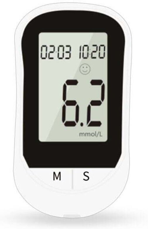 Blutzuckermessgerät, Blutzuckermessgerät für zu Hause, Hoher Blutzucker, Medizinisches Blutzuckermessgerät, Vollautomati...