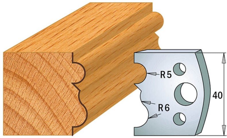 691.029 Paar Abweiser 40x4mm