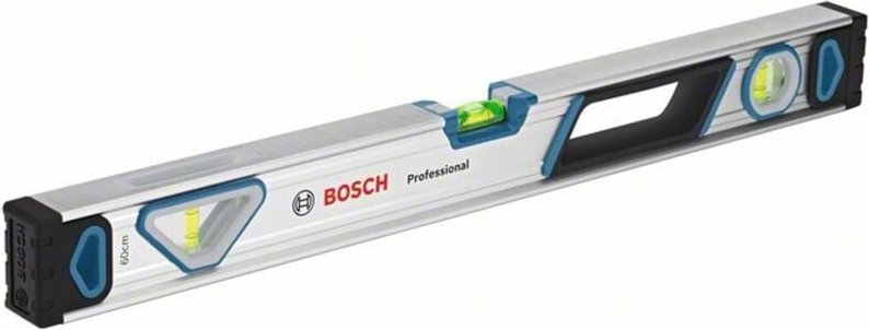 Bosch Professional - Bosch Alu-Wasserwaage Optisches Nivelliergerät Level 60 cm, Flüssigkeit UV-resistent