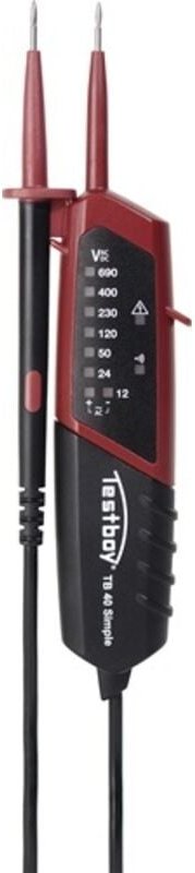 Spannungs-/Durchgangsprüfer 40 Simple 12-690 v ac/dc cat iv 300 v / cat iii 600 v