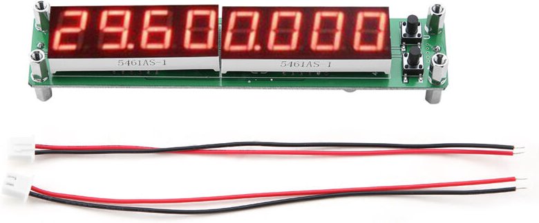 PLJ8LEDH HF-Signalfrequenzmessgerät-Testermodul 0,11000 MHz (rote Hintergrundbeleuchtung)