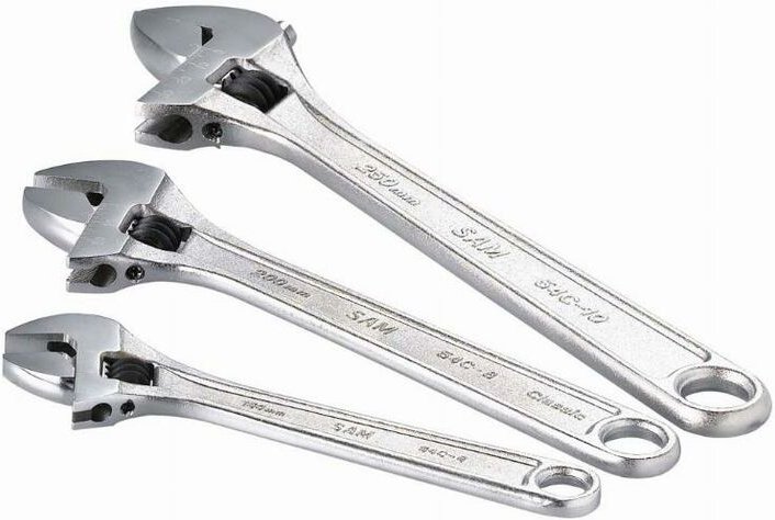 Satz 3 Rollgabelschlüssel 6 8 10 SAM - 54CL