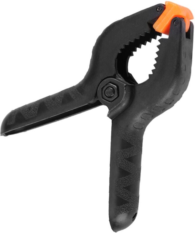 10 Stück Typ A Schwarze Multifunktionale Federklemmen für Heimwerkerarbeiten in Holz und Zimmerei, 4 Zoll (50 mm)