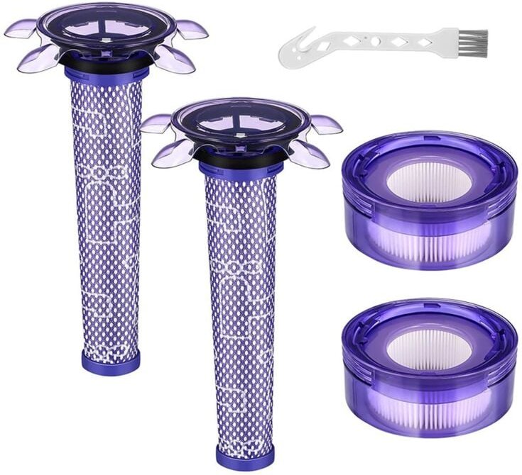 Staubsaugerfilter-Ersatzset für V8 -Staubsauger Modell SV25, Focus Matratzen-Handstaubsauger