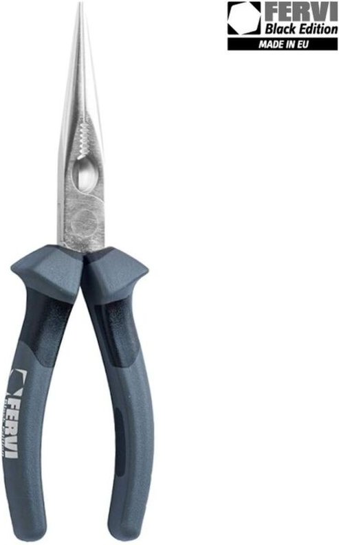 Fervi - diagonal seitenschneider spitzzange flachzange zange 200 mm BE33/20