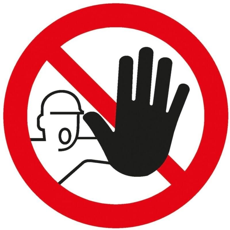 FP - SafetyMarking Verbotsschild Aluminium D200 mm Zutritt für Unbefugte verboten