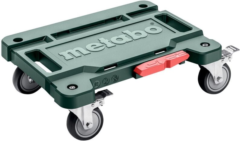 Metabo METABOX Rollbrett für metaBOX / Arbeitsmaterial bis 100 kg mit Lenkrollen