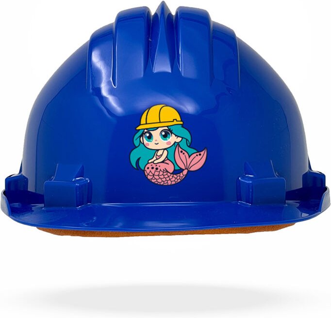 TAMS® Kinderhelm - Drehverschluss Blau Meerjungfrau