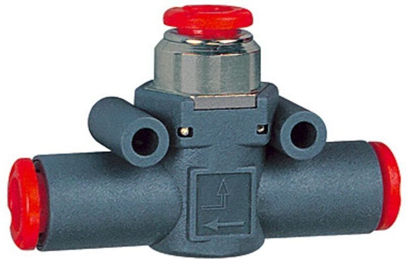 Schnellentlüftungsventil geführte Entlüftung, Schl.-Ø 6 - Riegler