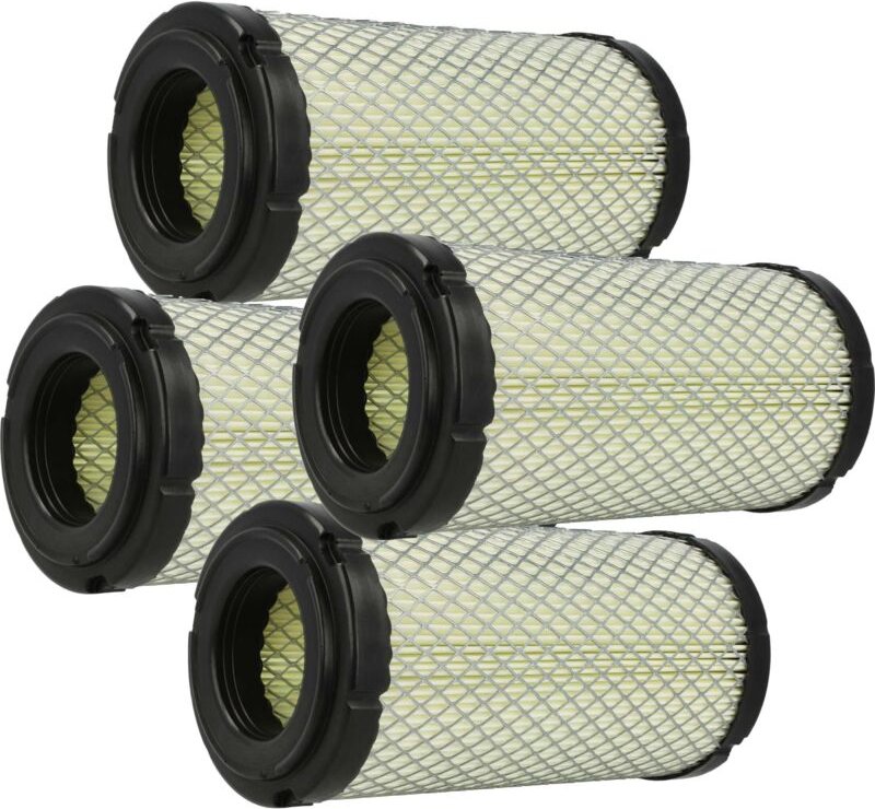 4x Luftfilter Ersatz für fleetrite AHR819081, AHR819082, AFR825538, AFR825550 für Bagger - Äußerer Motorfilter - Vhbw