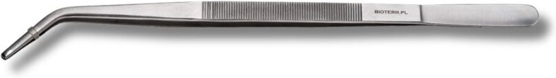 BioTweezer abgewinkelte professionelle gebogene Pinzette 41 cm
