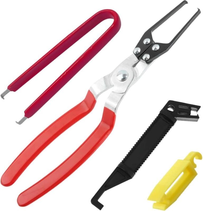 Relais- und Sicherungsauszieher, Set mit 4 Kfz-Relais- und Sicherungsausziehern, FMM-Sicherungsauszieher, Werkzeug zum E...