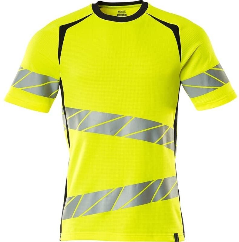Mascot Warnschutz Premium T-Shirt ACCELERATE SAFE 19082-771 Gr. 3XL hi-vis gelb/schwarzblau