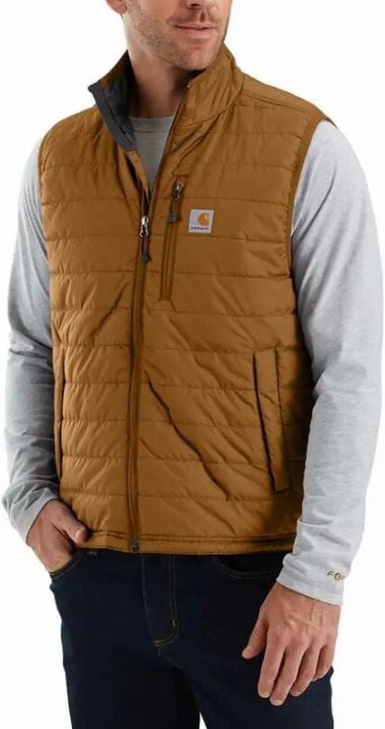 Carhartt - rmellose Weste Gilliam Vest Brown t.xxl - 102286-BRN-XXL