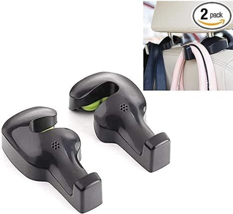 Universeller Haken für die Kopfstütze der Autorückbank zur Befestigung von Taschen, Geldbörsen und Einkaufsartikeln aus ...