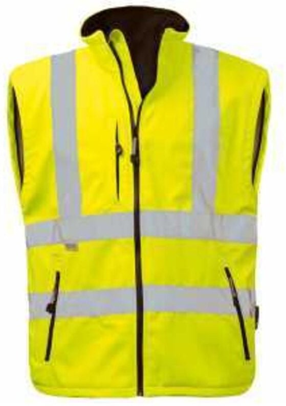 Elysee Warnschutz Softshell Jacke Logan 22702 Gr. L gelb