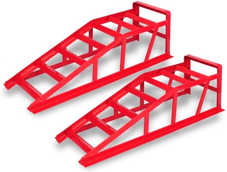 Auffahrrampe 2 Stück vidaXL