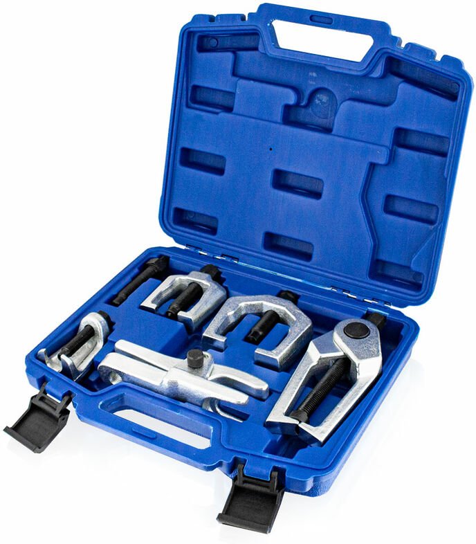 Bituxx - 6-tlg Kugelgelenk Abzieher Spurstangenkopf Traggelenk Ausdrücker kfz Werkzeug Satz