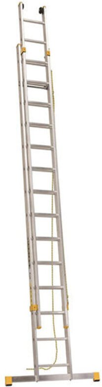 Alu Schiebeleiter 2x18, Länge 8.93m - 8318
