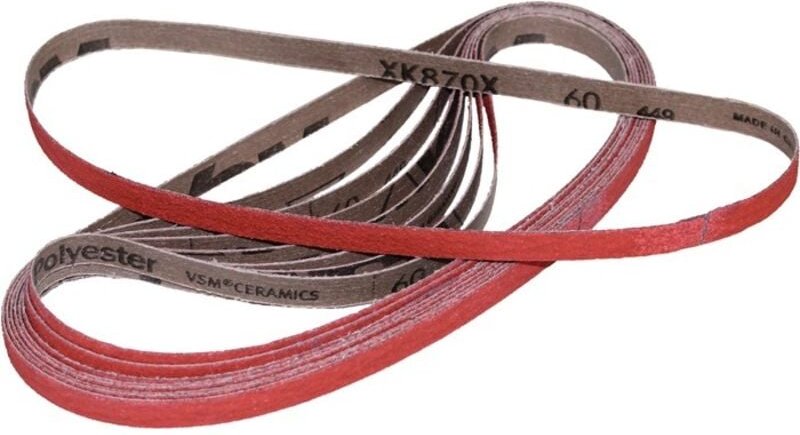 VSM Schleifband Keramikkorn XK870F, 20x815 mm, Körnung: 80