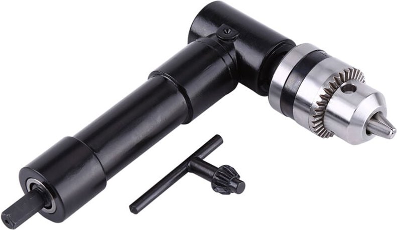 Zoternen - Bohreradapter mit Schaft, rechtwinklige Verlängerung von guter Stärke, Bohrfutter, Adapter, Drehmoment 25 Nm,...