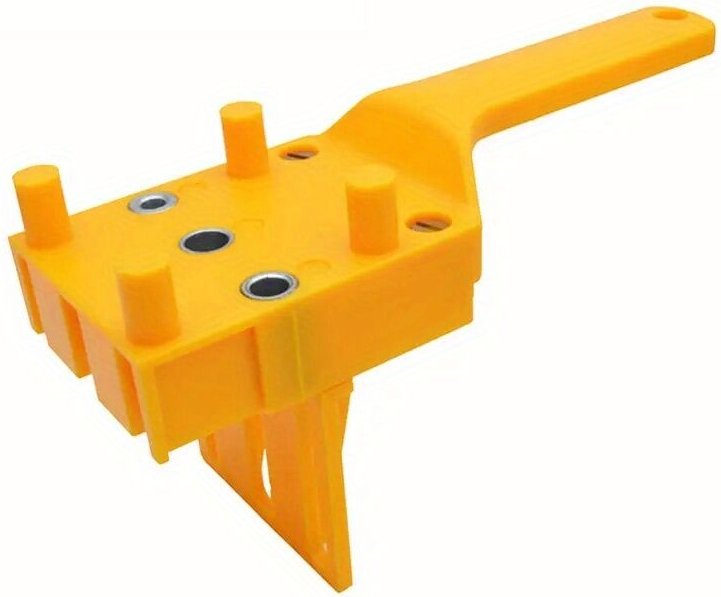 Dolaso - 1 Stück Holzbearbeitungs-Bohrlehre, Bohrer, Bohr-Locator, gerader Loch-Locator