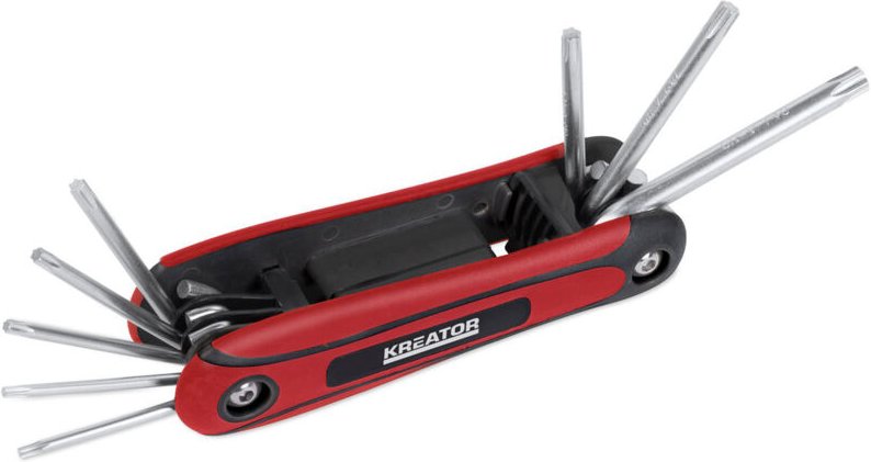 Set aus 8 Torx-Schlüsseln 6-fach verchromt Kreator