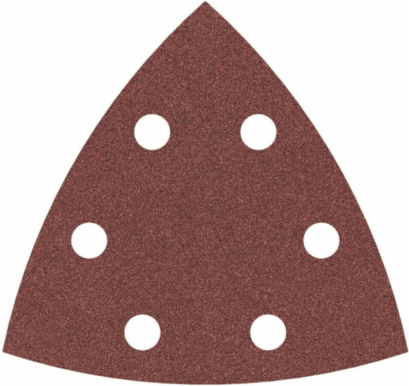 Accessories 2608621687 Deltaschleifpapier Körnung (num) 120 (l x b) 93 mm x 93 mm 5 St. - Bosch