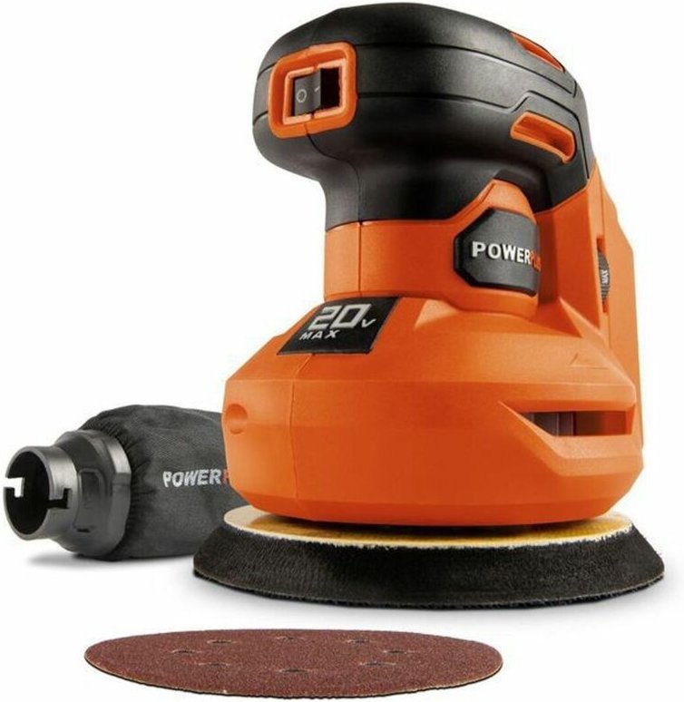 Exzenterschleifer Powerplus Dual Power Powdp50400 + G80 20 V Ø 125 mm