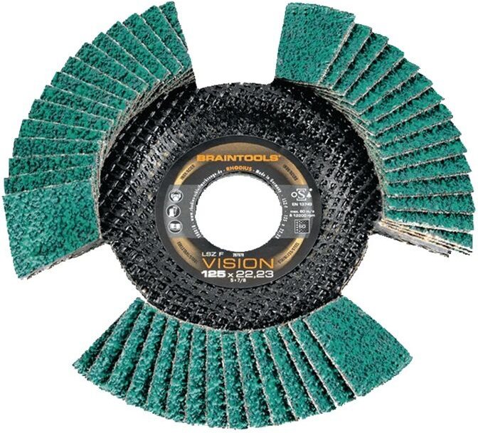 Rhodius - 207078 lsz f vision Lamellenschleifscheibe Durchmesser 125 mm 1 St.