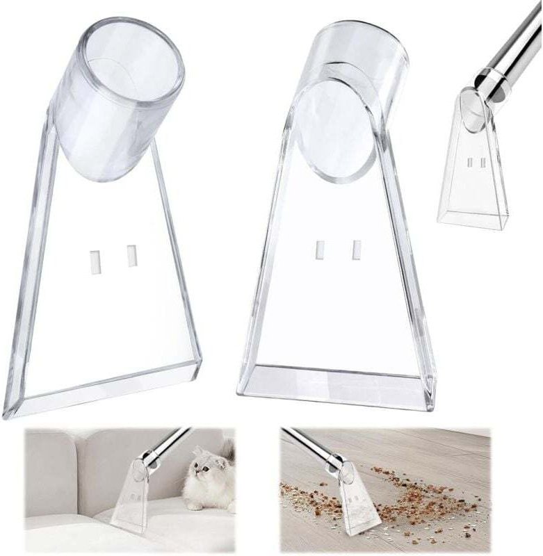 Ensemble d'accessoires en deux parties pour aspirateurs eau et poussière : ventouse, buse rotative et accessoire multifo...