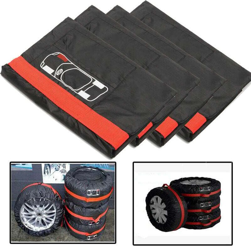 Lot de 4 Housse de protection pour pneu de remplacement voiture pour 16-20''universel