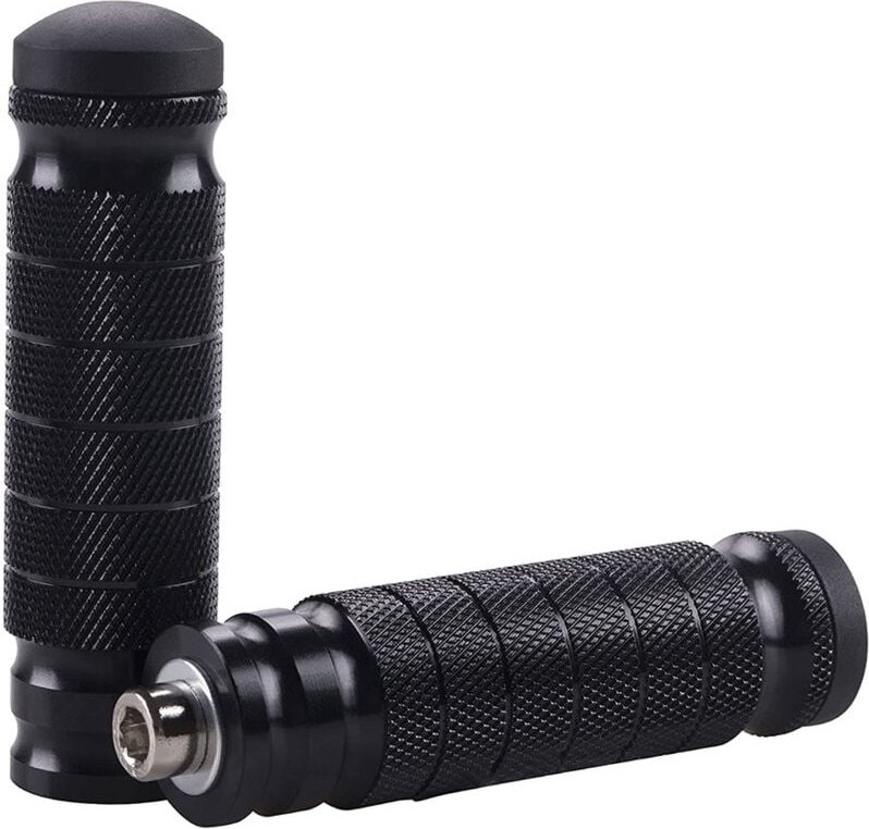 Shining House - Stück Motorrad-Fußrasten cnc hinten Universal 8 mm Anti-Rutsch-Fußstützen Pedale