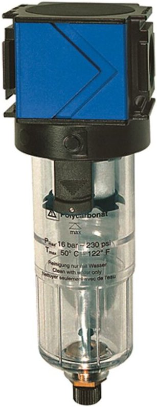 Riegler - Filter »variobloc«, mit Polycarbonatbehälter, bg 2, g 3/4