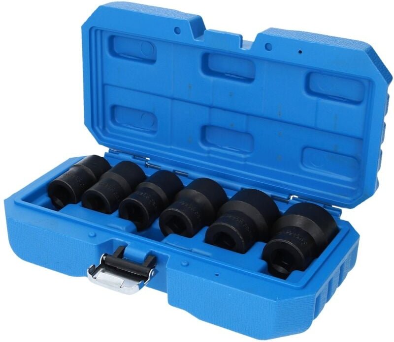 Brilliant Tools - 1/2 Spiral-Profil-Stecknuss-Satz, 7-tlg., 21 - 32mm