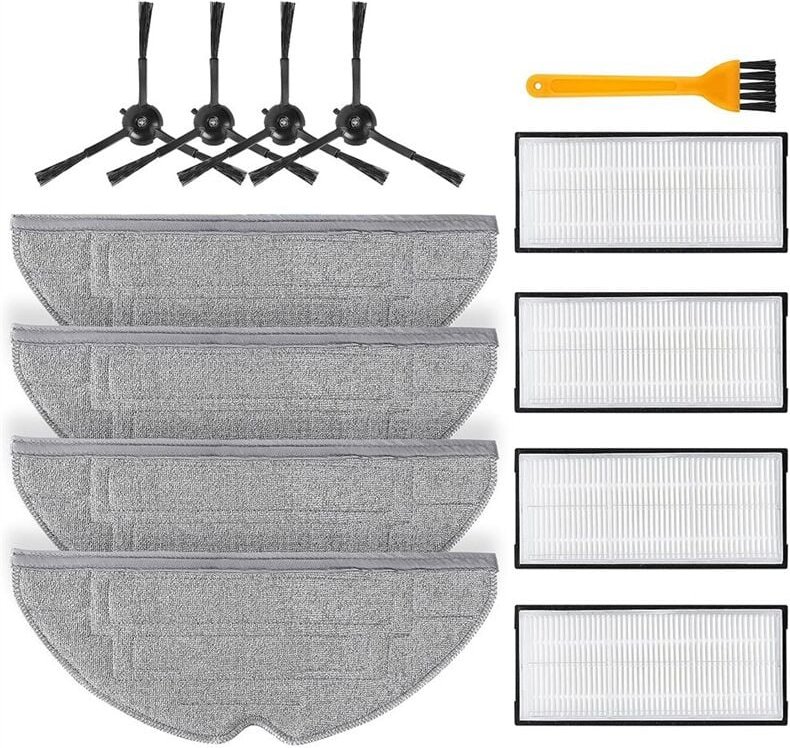 Für S8 Pro Ultra S8 + Zubehör Seite Pinsel Mopp Tuch Filter Roboter Staubsauger Ersatzteile