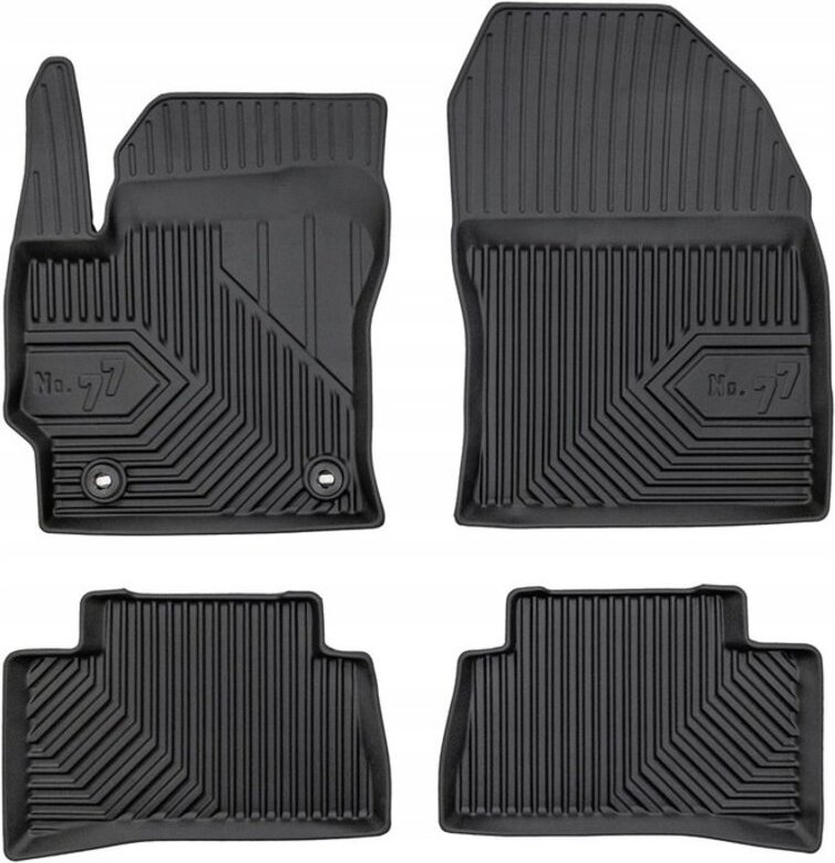 GUMMIMATTEN TOYOTA Corolla Cross FWD ab 2022- BIS 77