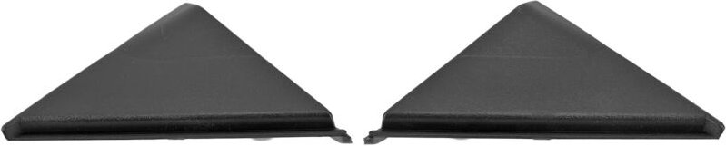 Ej.life - 2 Stück Kotflügelsäulen-Zierleiste, ästhetisches Design fürElantra 1.4L 1.6L 2.0L 2017–2020, oe: 86180 F2000, ...