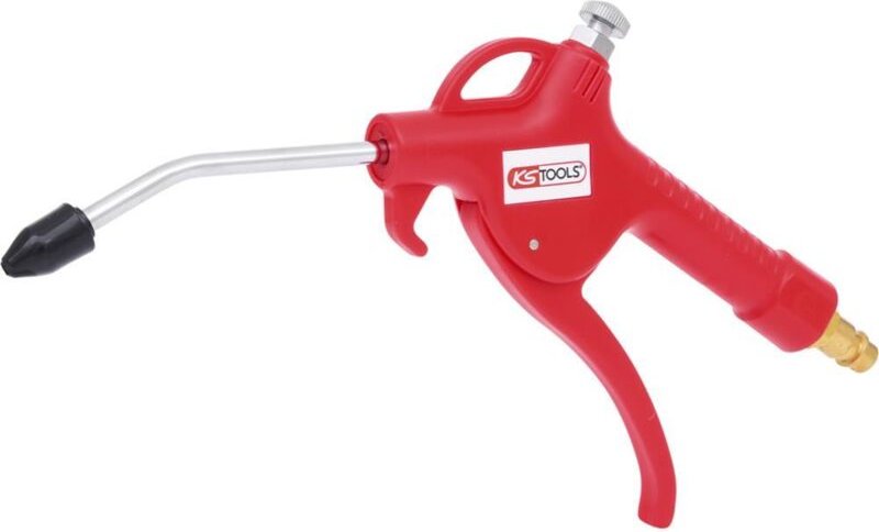 Druckluft-Ausblaspistole mit Durchflussregulierung