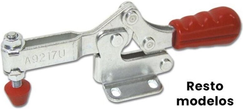 Grasshopper mit vertikaler Klemmung Piher Hebel horizontal - M10 237U - 56054