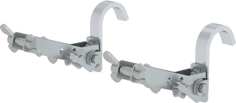 2x Leiterkopfsicherung Haken ø 50 mm - 019316 - Günzburger Steigtechnik