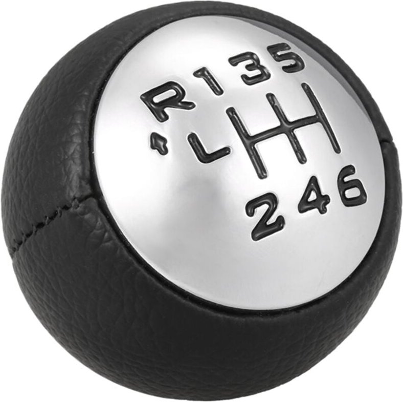 Tlily - 6-Gang-Schaltknauf für 307 3008 407 5008 807 Partner B9 Tepee C3 A51 C4 C8 Berlingo