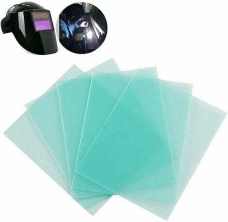 Packung mit 10 Ersatzlinsen für variable Schweißhelme für industrielle Schweißarbeiten – 115 x 95 mm