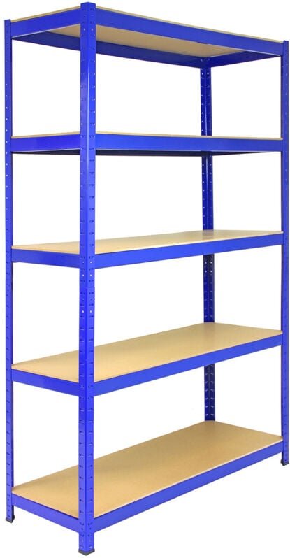 Monster Racking - T-Rax Garagenregal Kellerregal Lagerregal Regal Industrieregal Stahlregal Blau