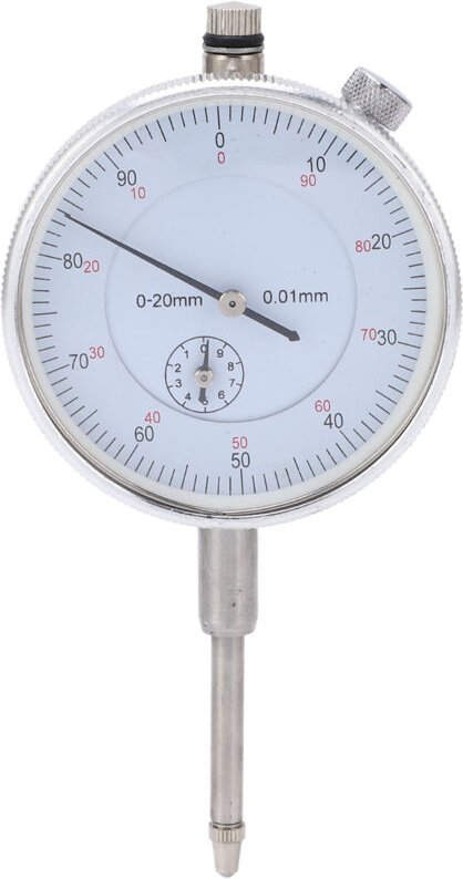Eosnow Mechanische Zifferblatt-Testanzeige hoher Genauigkeit Zeigertyp-Messgerät für Instrumentenmessung 0-20 mm