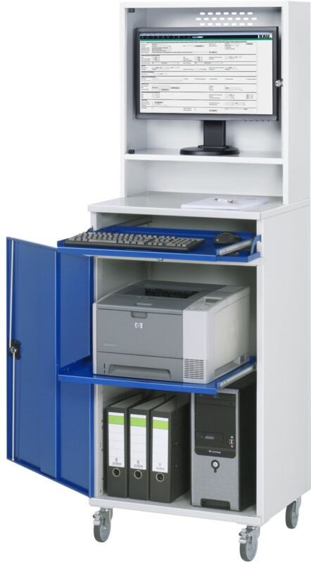 Computer-Schrank - Modell 65 BxTxH 650x520x1860mm - RAU