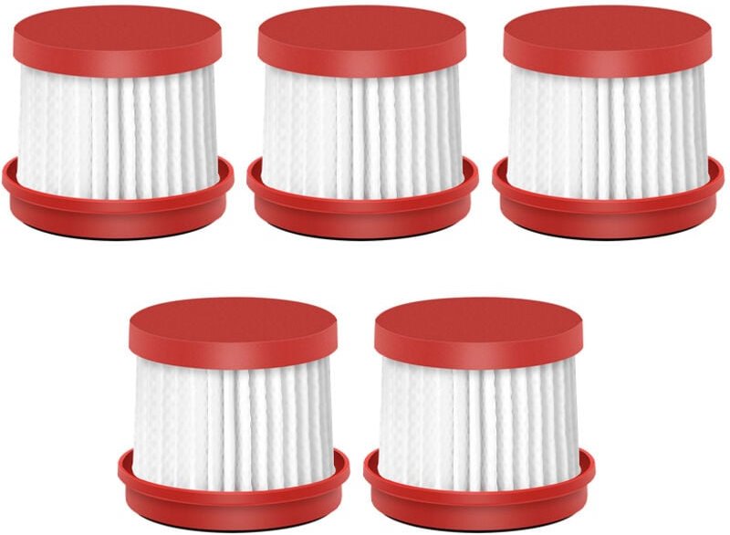 5-teilige Ersatz-HEPA-Filter für den Staubsauger CM1300/CM1900 mit Milbenentfernungsinstrument