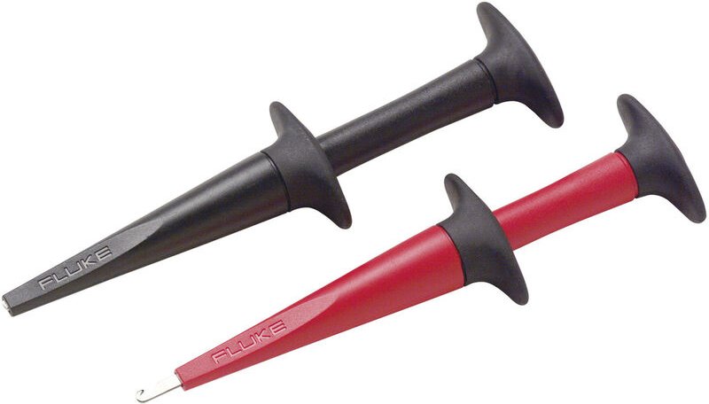 AC280 Sicherheits-Abgreifklemmen-Set Buchse 4 mm cat iv 600 v, cat iii 1000 v Rot, Schwarz - Fluke