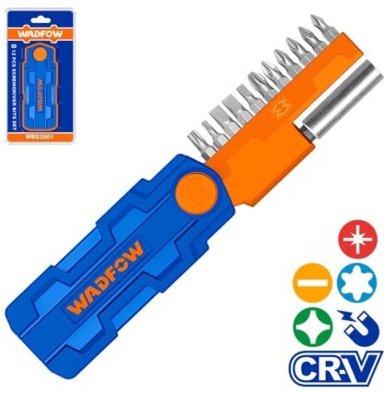 Satz mit 12 PH1-Bits 25 mm WADFOW